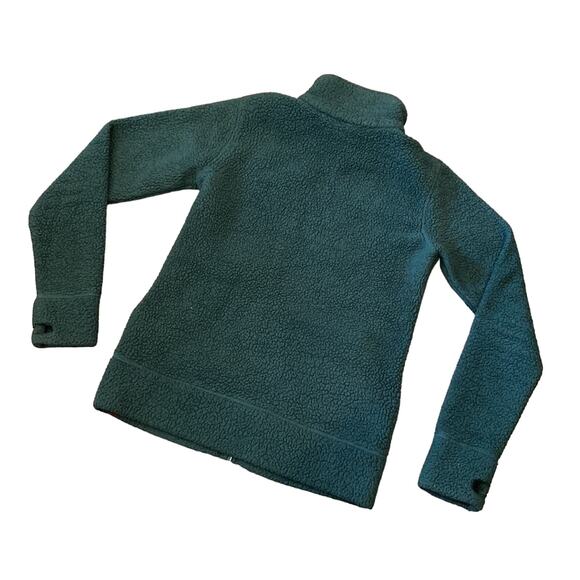 KAVU Forest Green Sherpa Jacket Small - Picture 2 of 8